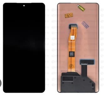Дисплей для Huawei Honor X9a 5G / X40 / Magic 5 Lite в рамке + тачскрин (черный) Оригинал, артикул 02119 — запчасть GSM28.RU